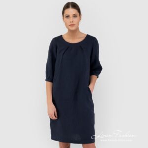 Navy dress, ALFA.