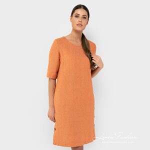 MALVINA orange dress.