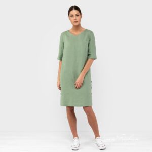 Green dress, MALVINA.