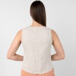 NELY Vest beige