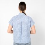 ORSI Skjorte stripet blå