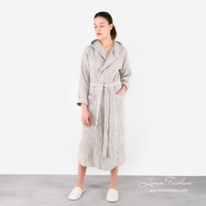 VERO Badekåpe lysegrå