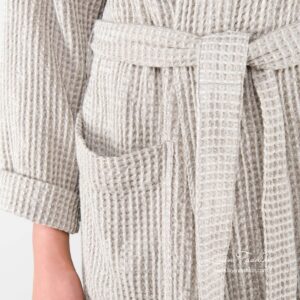 VERO Badekåpe lysegrå