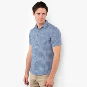 CORTO blue linen shirt