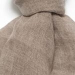 FINO Sjal naturfarget lin