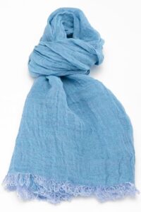 FINO Sjal blått
