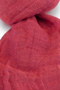 FINO Sjal bringebærrød