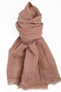 FINO Sjal lys leire 5 FINO Sjal lys leire