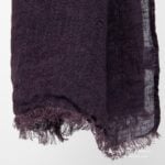 HALE Sjal fiolett melange