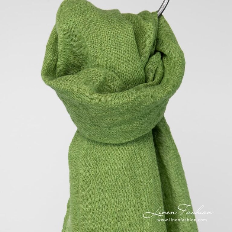 HALE lime green scarf