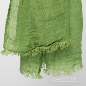 HALE lime green scarf bottom