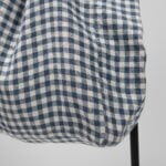 SANTIAGO Veske blårutete