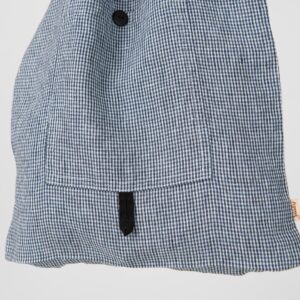 SAGA blue tote bag, with pocket