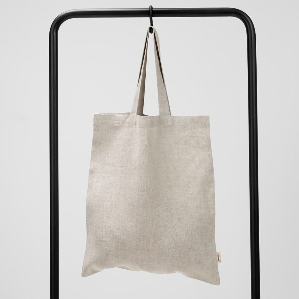 natural linen bag