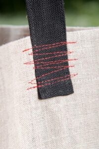 FLOVI Tote bag naturfarget lin