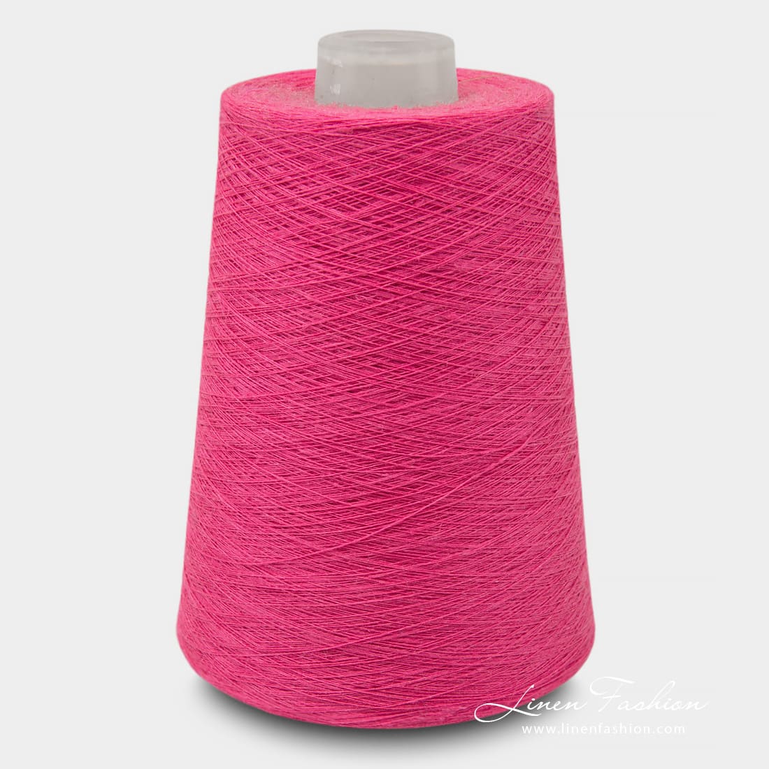Linen Yarns In Fuchsia