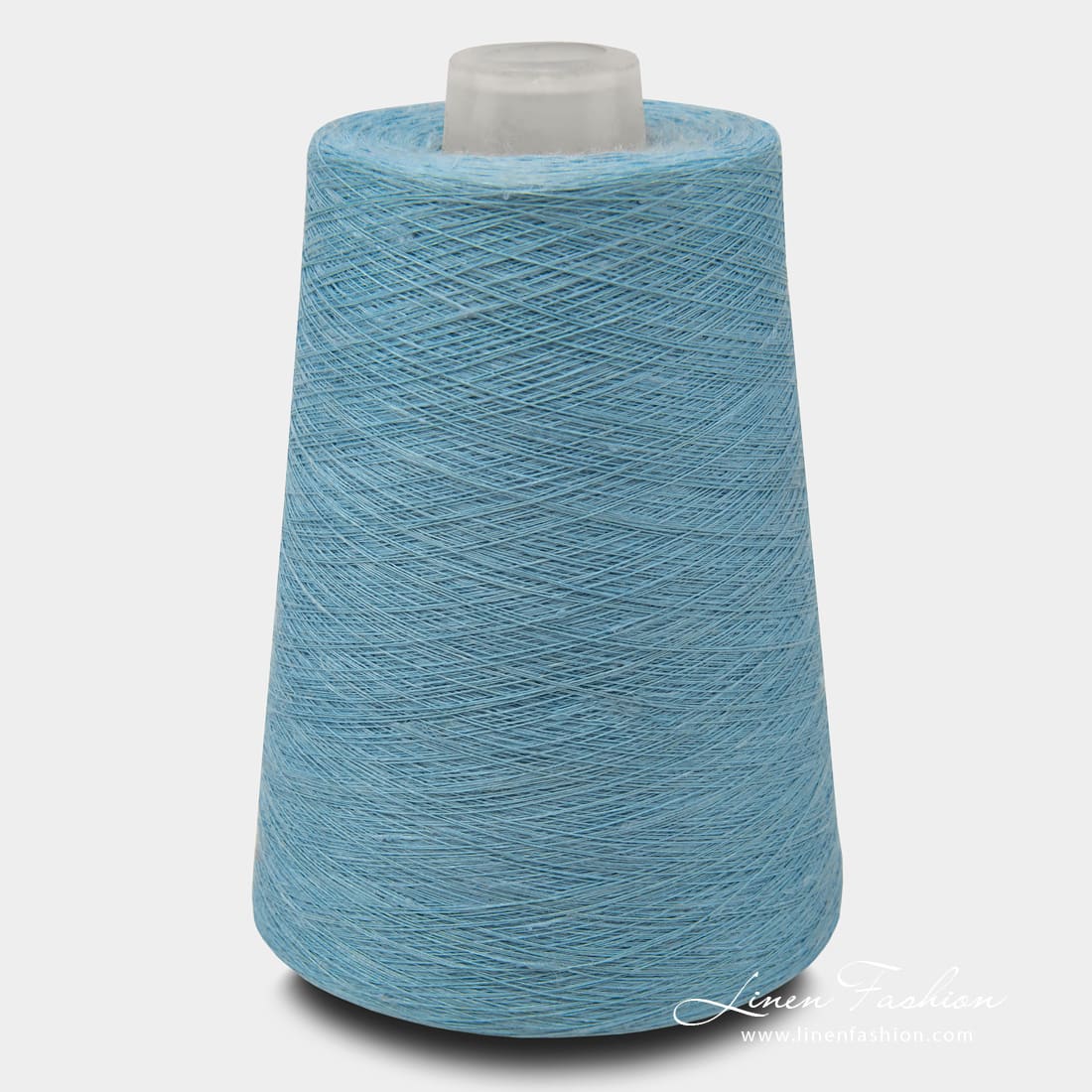 Linen Yarns In Light Turquoise Color - 13(1)