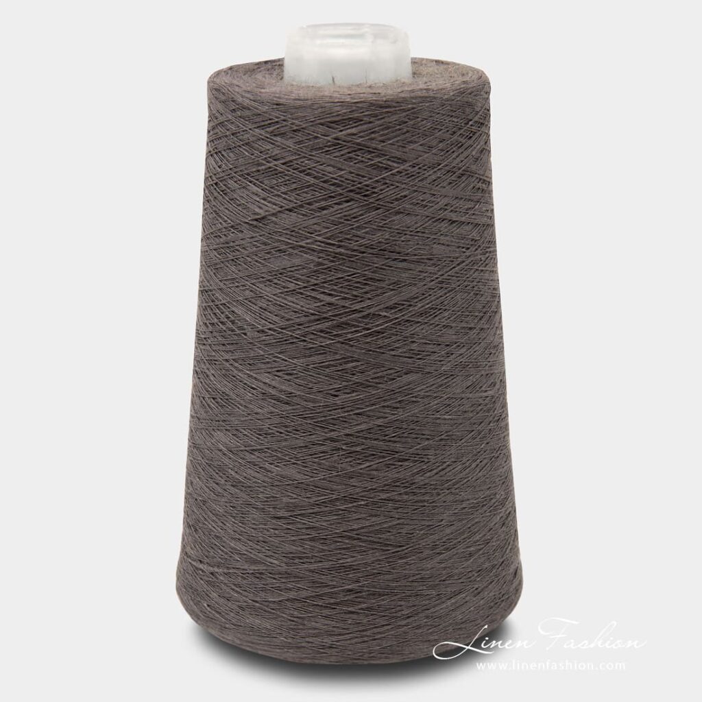 Linen Yarns In Anthracite Grey - 11(19)