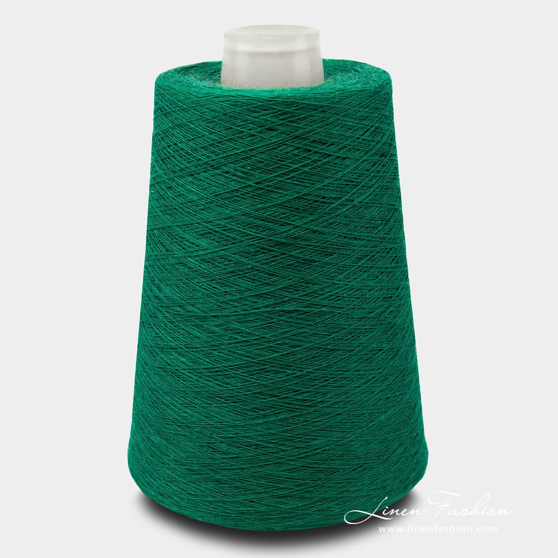 Linen Yarns In Bright Green Color - 4(2)