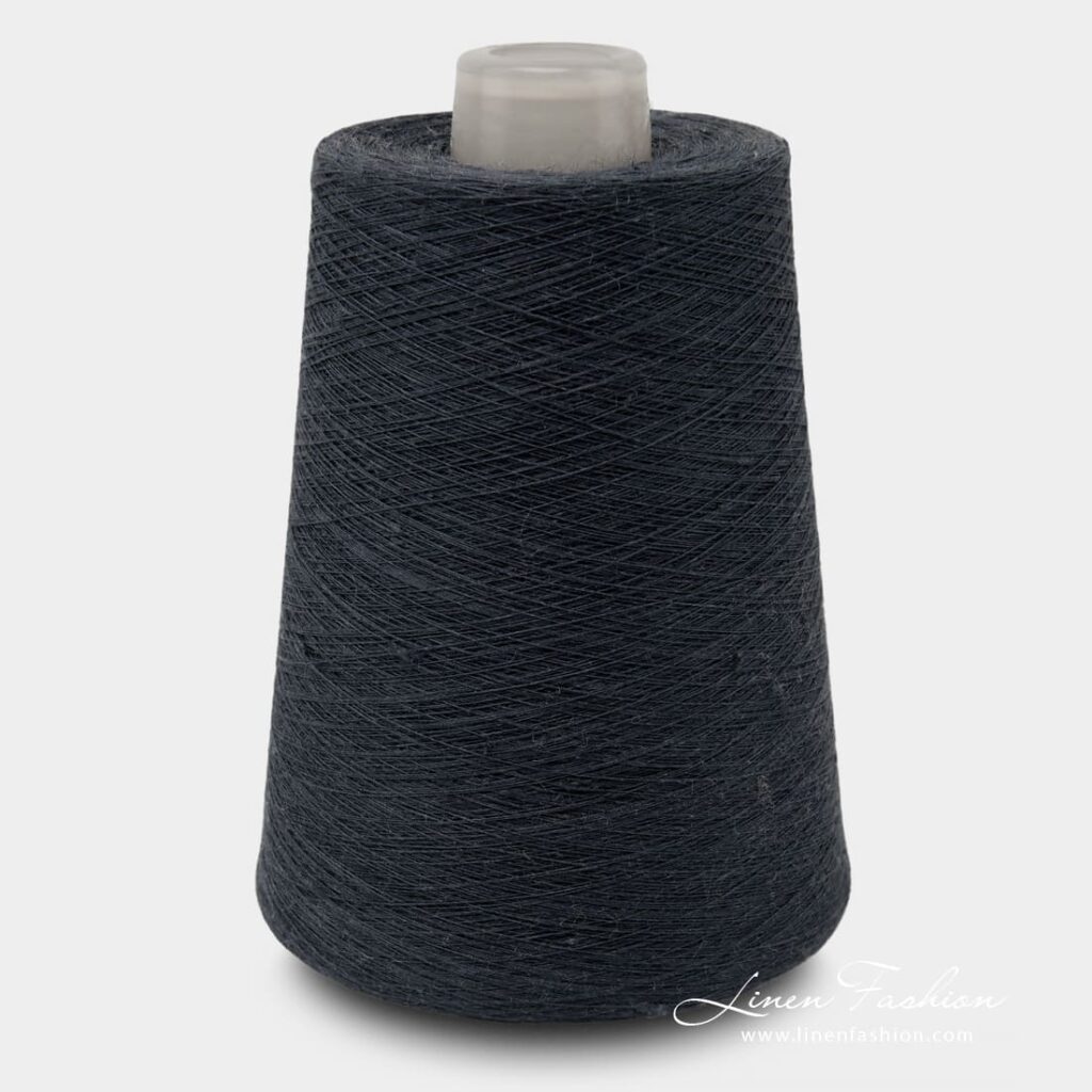 Midnight Blue Linen Yarns