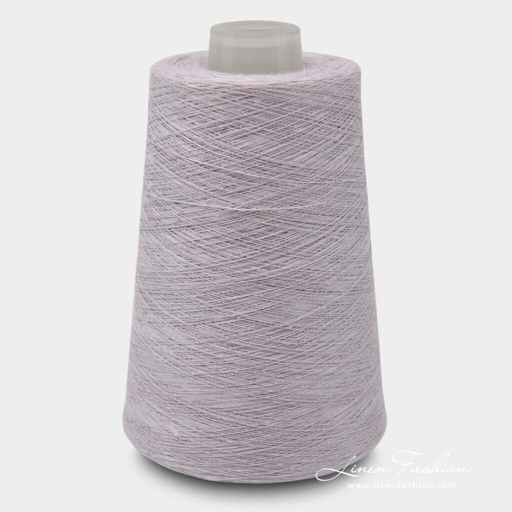 Linen Yarns In Light Violet