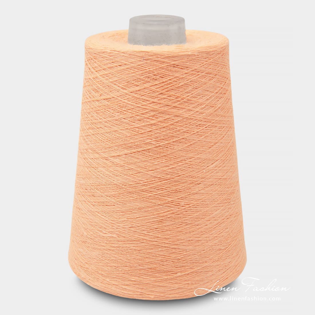 Linen Yarns In Peach