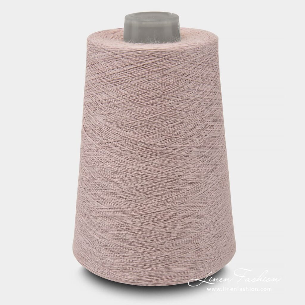 Linen Yarns In Light Lilac Color 3(3)