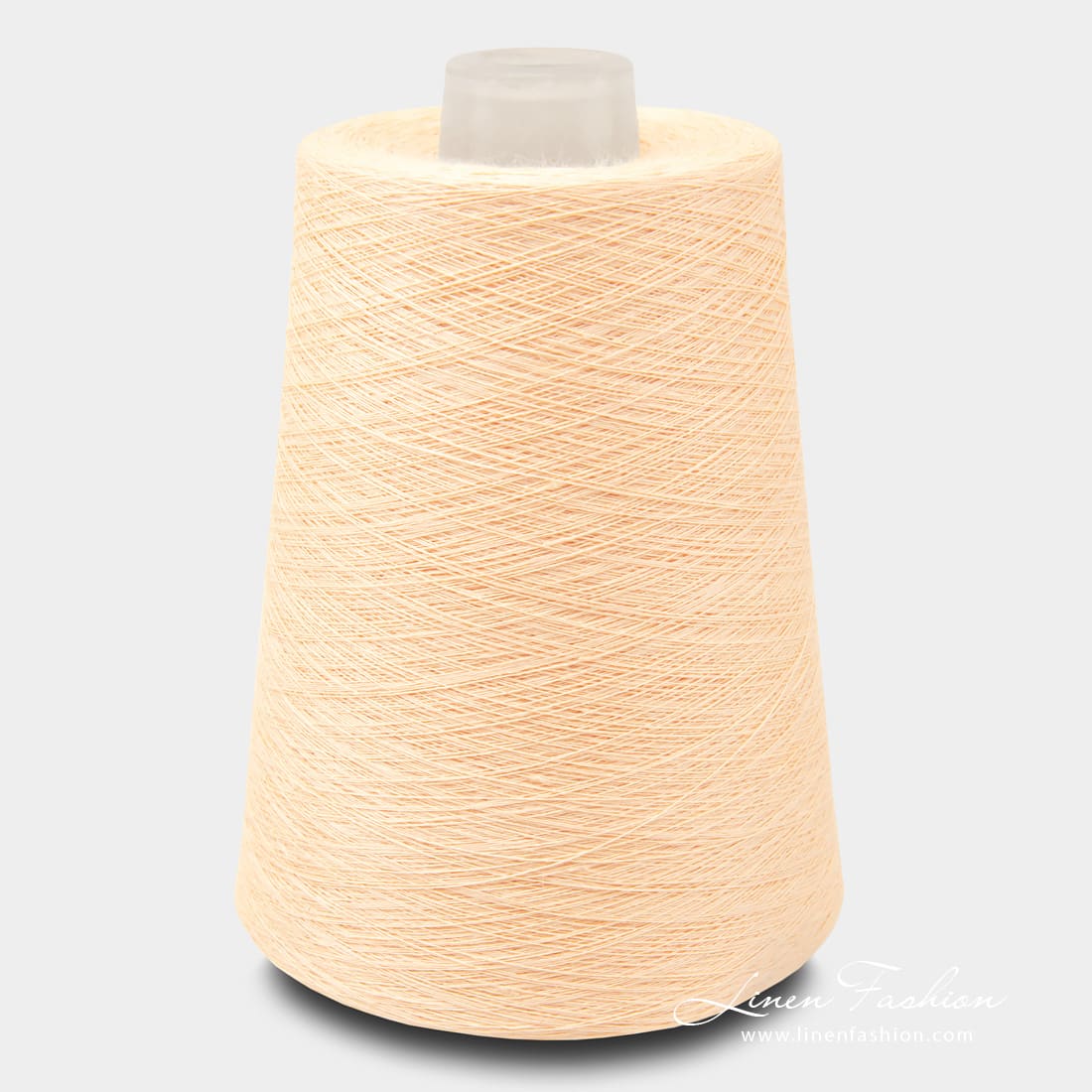 Linen yarns in cream color - 6(2)