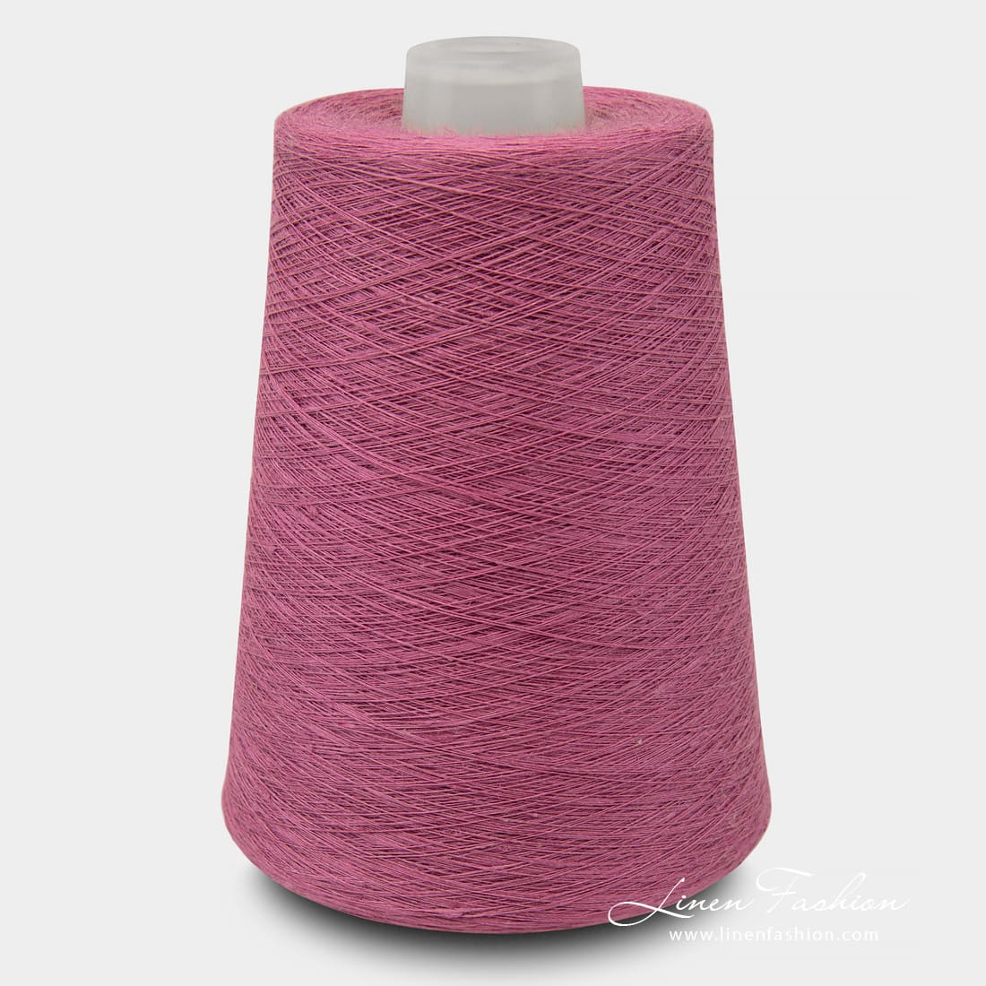 Linen Yarns In Berry Pink Color 10(14)