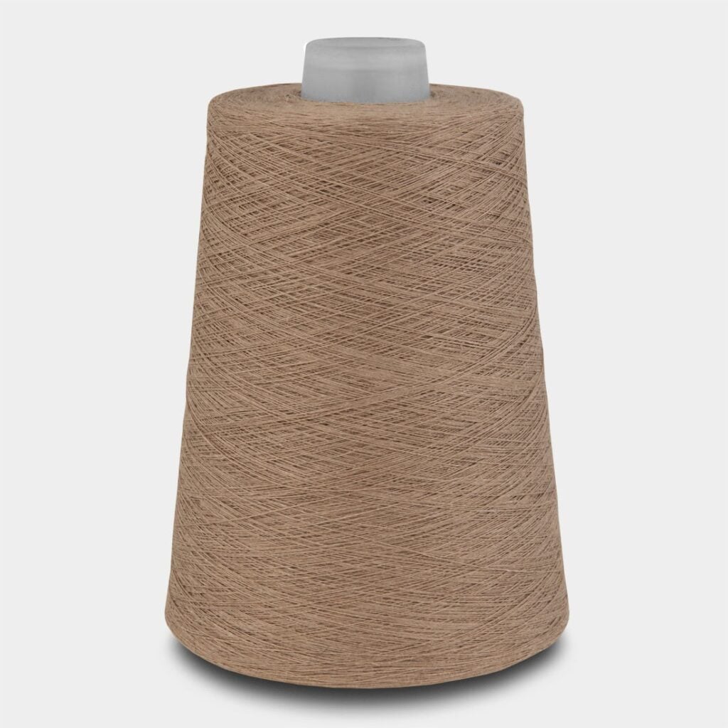 Linen yarns in light brown - 11(13)