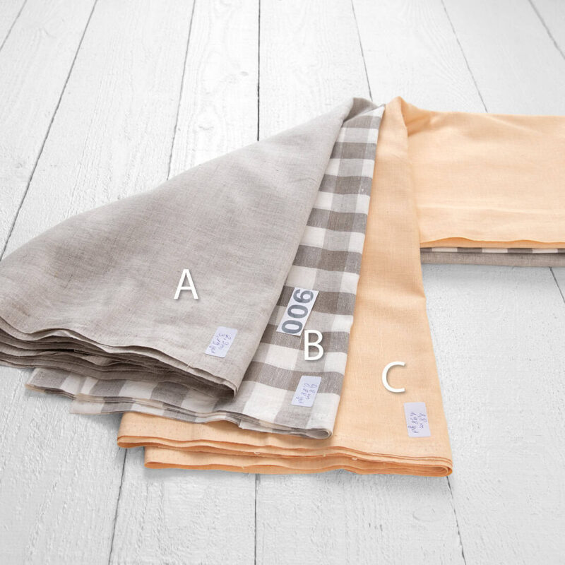 Linen Cotton Fabric Cuts, Set No. 900