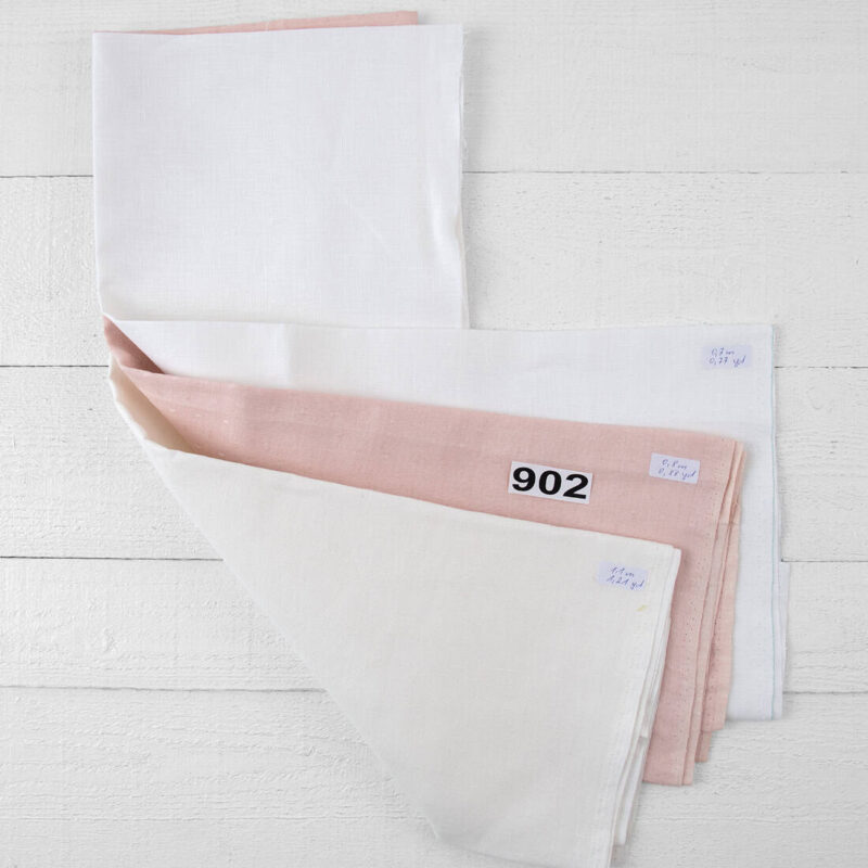 Linen Fabric Cuts, Set No. 902