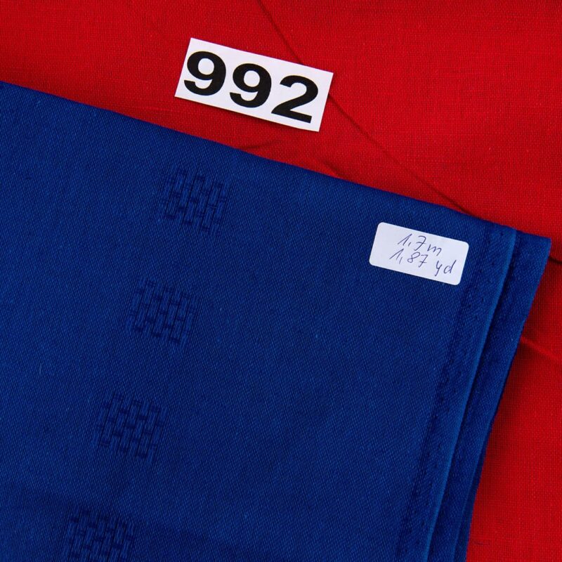 Stoffsett nr. 992 8 Linen Cotton Fabric Cuts, Set No. 992