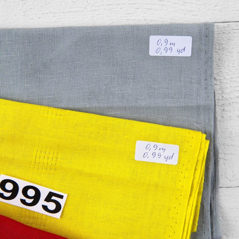 Linen Cotton Fabric Cuts, Set No. 995