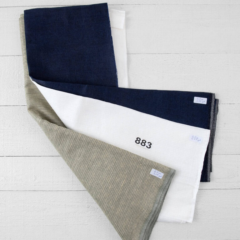 Linen Fabric Cuts, Set No. 883
