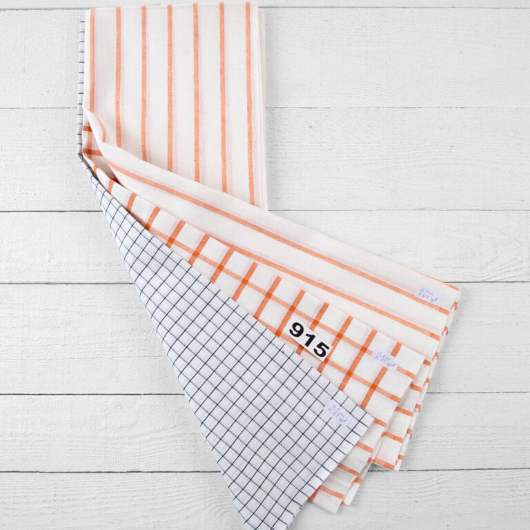 Linen Cotton Fabric Cuts, Set No. 915