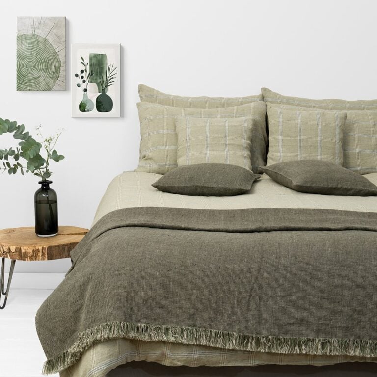 OASIS linen Bed linen green